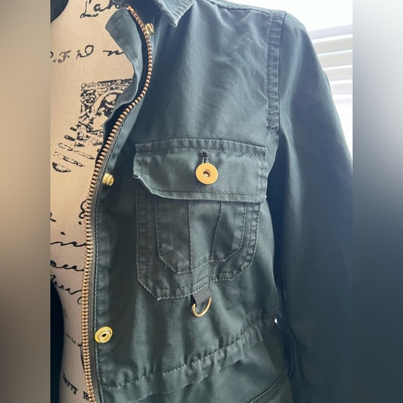 JCREW Womand Green Dark Jacket - Picture 10 of 16